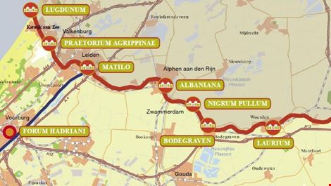 Grens van het Romeinse rijk. De limes in Zuid-Holland